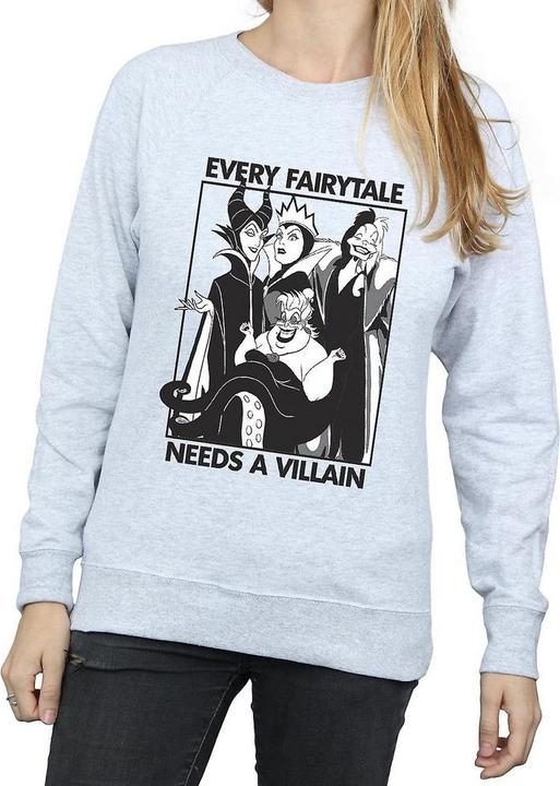 Produktbild Disney Every Fairy Tale Needs A Villain Sweatshirt (L)