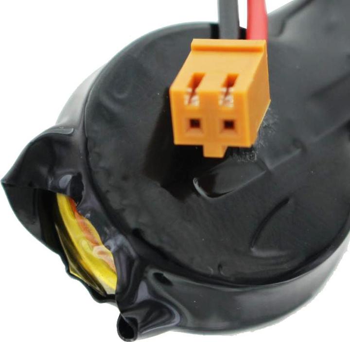 Actual product image XCell Memory battery suitable for Fanuc IC698ACC701 Battery 3V with cable and connector (1 pcs., Device specific, 2850 mAh)