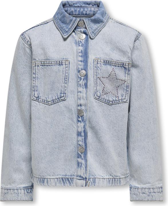 Image du produit Only Fly-Away col manches avec bouton Veste en jean (158)