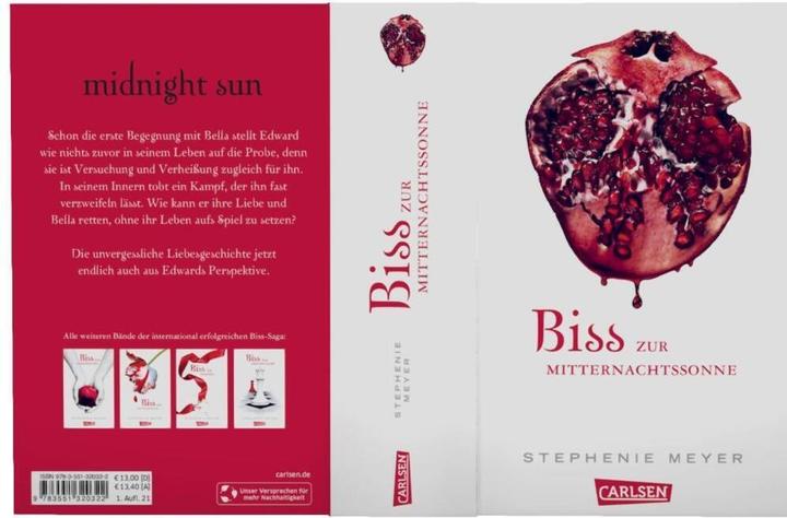 Produktbild Biss zur Mitternachtssonne (Bella und Edward 5) (Henning Ahrens, Stephenie Meyer, Annette von der Weppen, Sylvester Hachmeister, Deutsch)