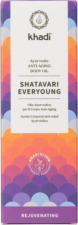 Actual product image Khadi Shatavari Everyoung (Body oil, 100 ml)