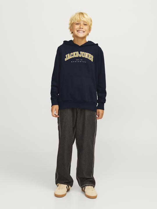 Actual product image Jack & Jones Jjecaleb Varsity Sweat Hood Noos Jnr (140)