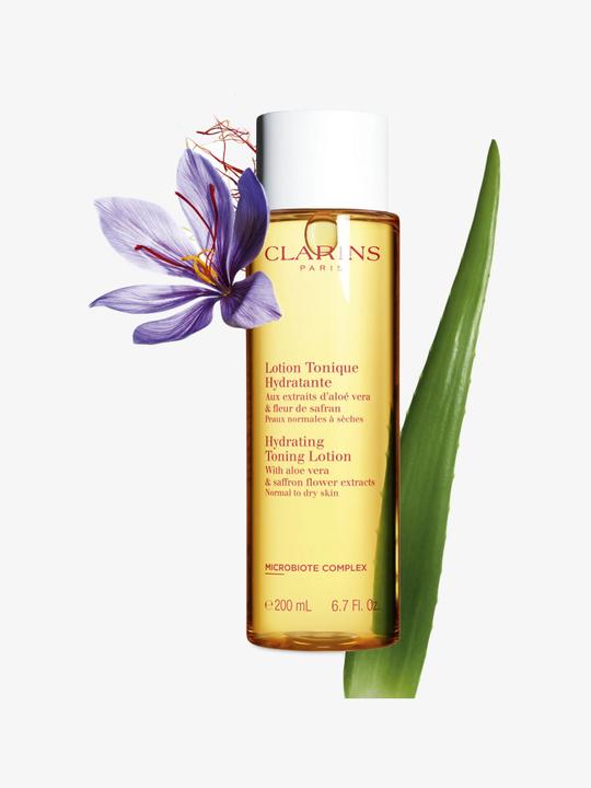 Actual product image Clarins Hydrating Toning Lotion (Tonic water, 400 ml)