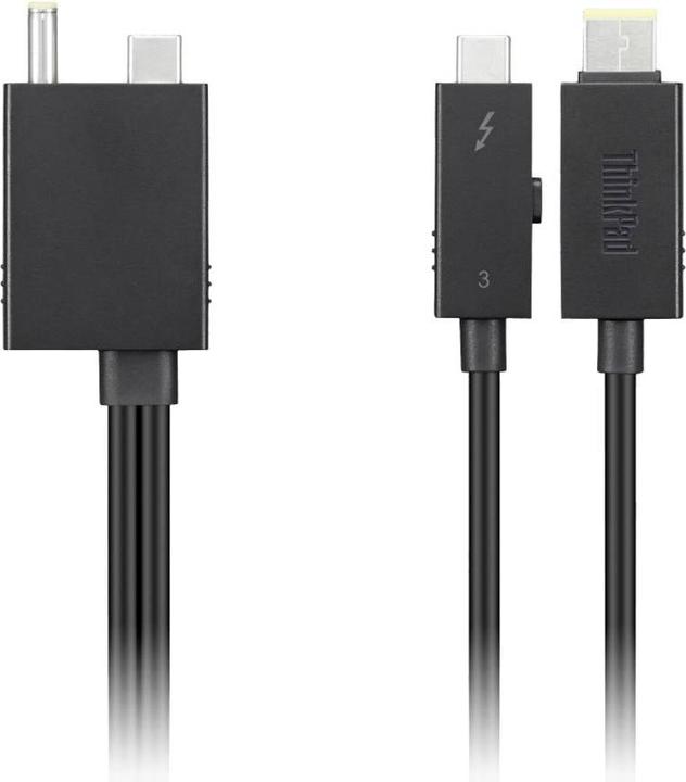 Actual product image Lenovo ThinkPad Tunderbolt 4 WorkStation Dock Split Cable (0.70 m, USB 4.0)