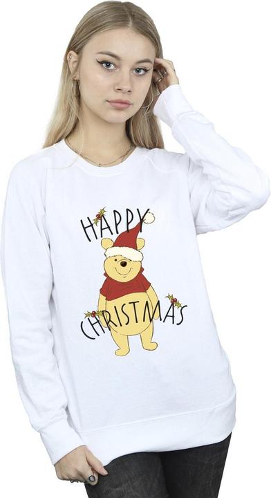 Immagine prodotto Disney Winnie The Pooh Happy Christmas Holly Felpa Donna (3XL)