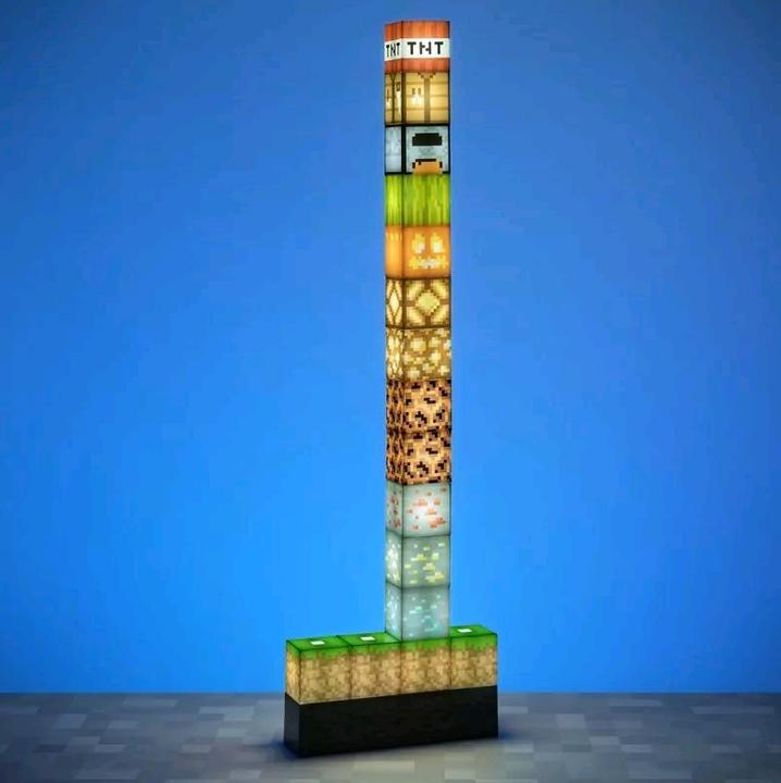 Actual product image Paladone Products Minecraft Block Building Light EU