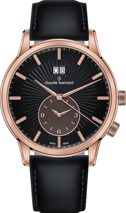 Actual product image Claude Bernard 62007-37R-NIBRR Herrenuhr Classic 42mm 5ATM