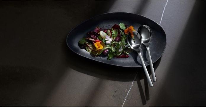 Productafbeelding WMF Saladeservers Serveerbestek 25cm Nuova 18/10 roestvrij staal gepolijst (Salade servers)