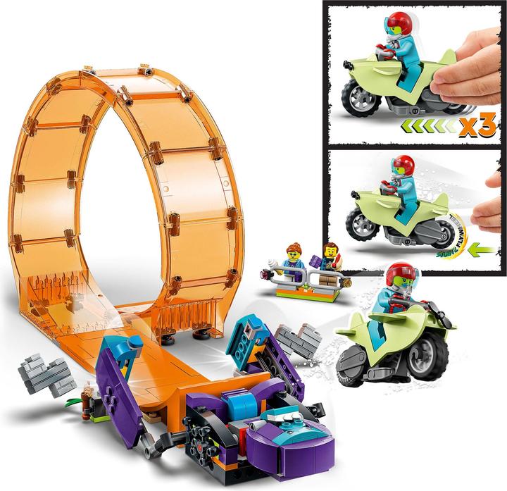 Produktbild LEGO Schimpansen-Stuntlooping (60338, LEGO City)