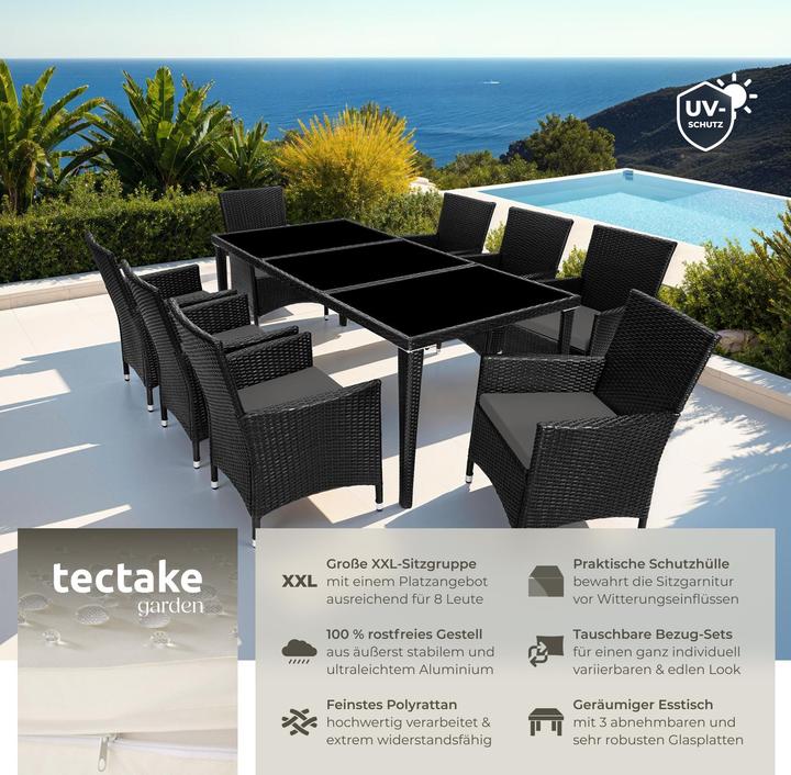 Immagine prodotto tectake Rattan Sitzgruppe Monaco