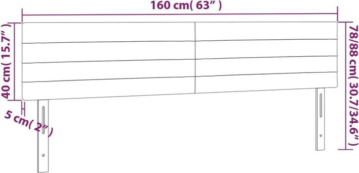 Image du produit VidaXL Erin (160 x 5 x 88 cm)