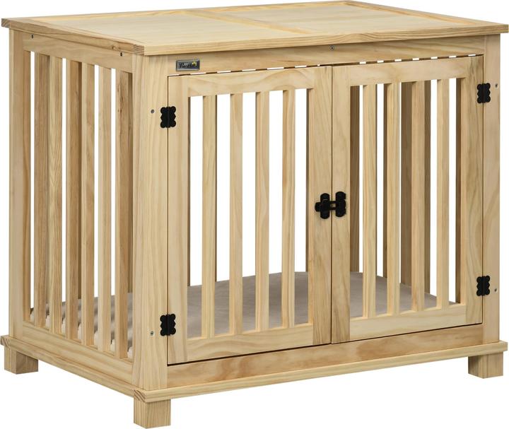 Actual product image PawHut Dog cage with cushion (Dog kennel)