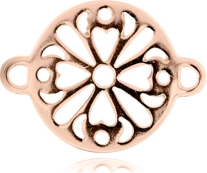 Image du produit Leyda Connecteur double boucle amulette