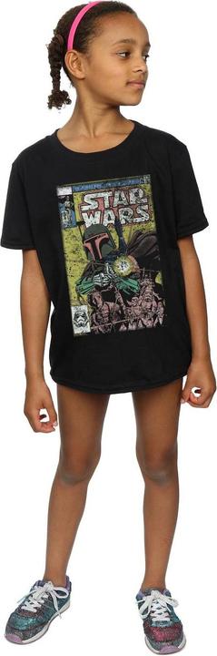 Image du produit Star Wars - T-shirt BOBA FETT COMIC - Fille (152, 158)