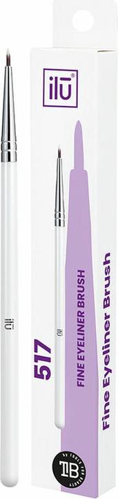 Ilu T4B Serie 500 Augenbrauenpinsel, Wimpern Pinsel, Augenlid Pinsel und Eyeliner Pinsel (517) (Eyeliner)