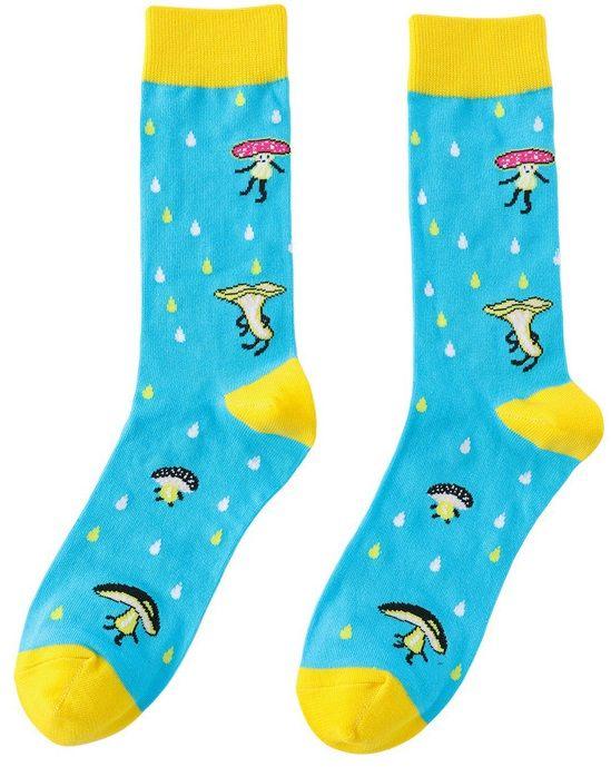 Musthaves Socken Grösse 38 - 45 cm - Pilze (38 - 45)