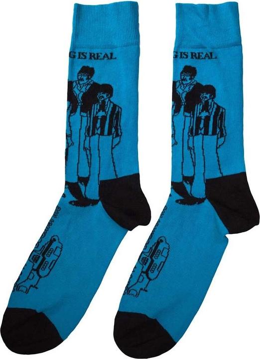 Actual product image The Beatles Unisex Adult Sub & Band Outlines Socks (40.5 - 45.5)