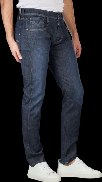 Actual product image Replay Anbass Jeans Slim Fit Dark Blue Used (W31/L30)