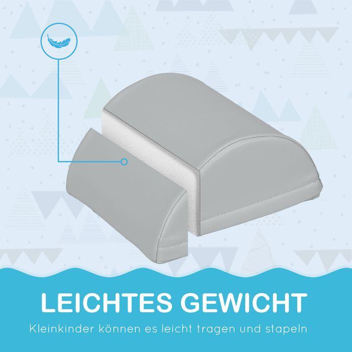 Produktbild Swisshandel24 11-tlg. Softbausteine, Schaumstoffbausteine, Bausteinset zum Toben, Klettern