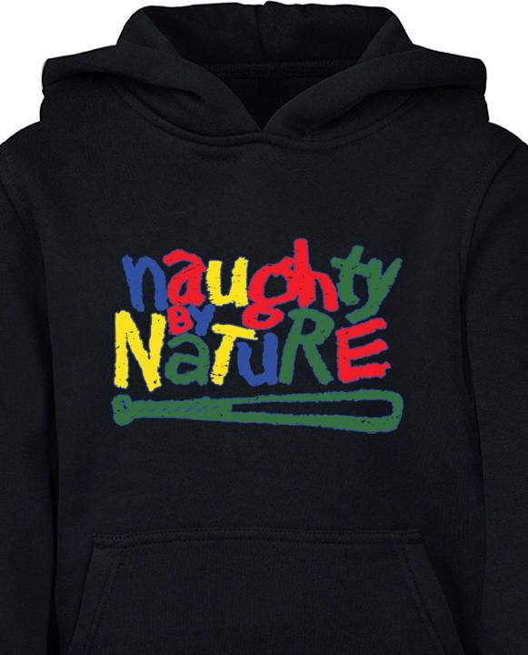 Produktbild Merchcode Kids Naughty By Nature - Logo Color Basic Hoody - 160251 (158)