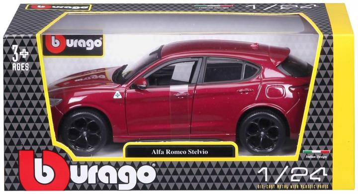 Actual product image Bburago Alfa Romeo Stelvio
