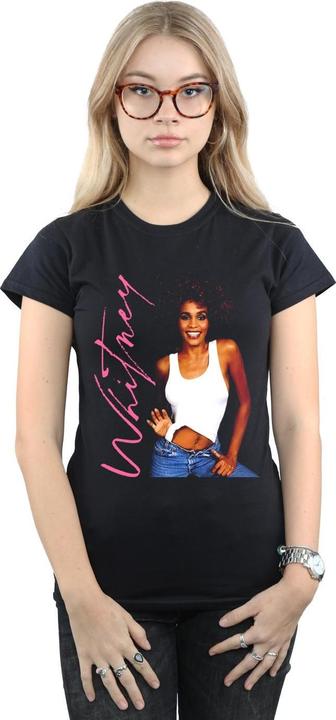 Immagine prodotto Whitney Houston Whitney Smile Maglietta Donna (L)