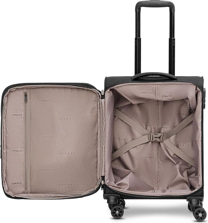 Produktbild Stratic taska 4-Rollen Kabinentrolley S 55 cm mit Dehnfalte (41 l, Handgepäck (bis 50l))