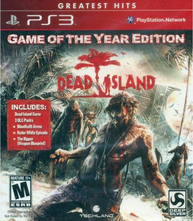 Actual product image Deep Silver Square Enix Dead Island Game of the Year Edition, PS3 PlayStation 3 (PS3)