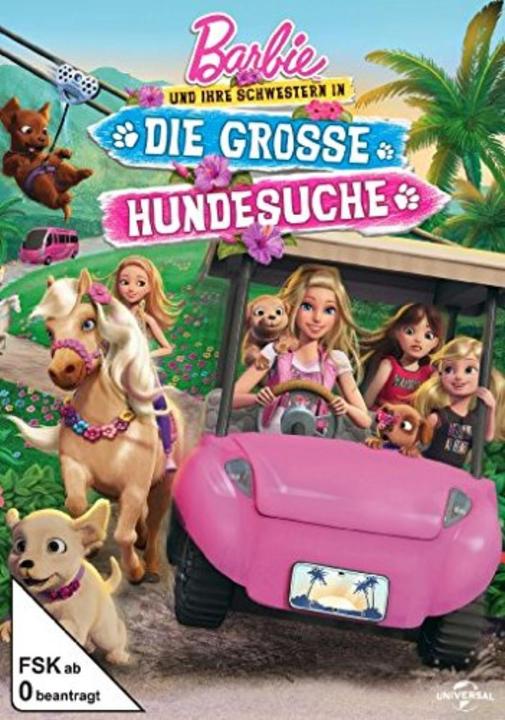 Actual product image Barbie & her sisters in The Great Dog Search (DVD, 2016, German)