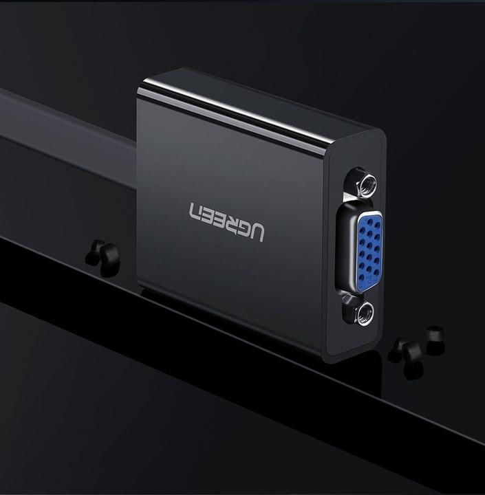 Actual product image Ugreen HDMI to VGA Adapter Converter with Audio Support 1080P (HDMI, 16 cm)