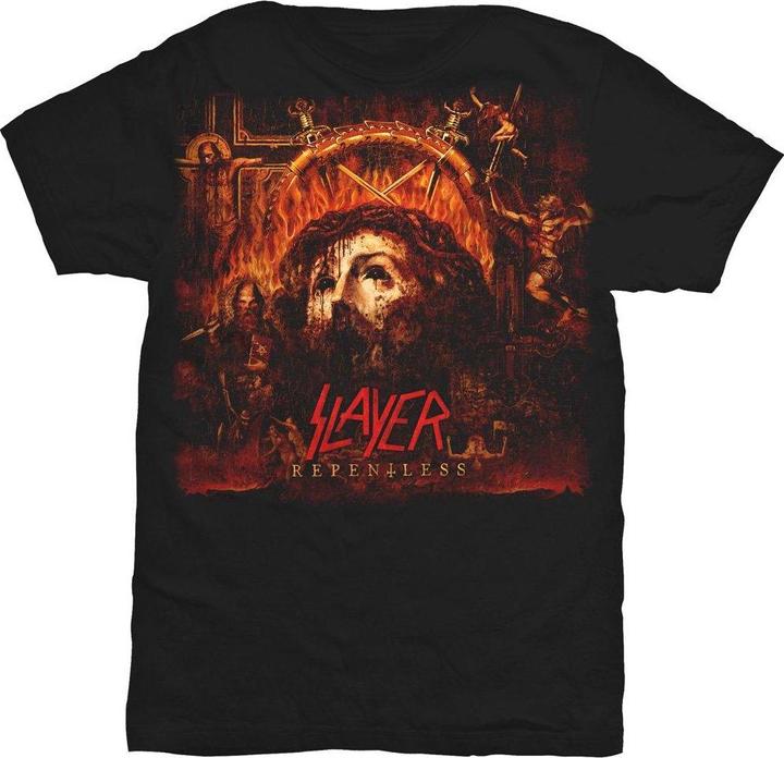 Actual product image Slayer Unisex Adult Repentless T-Shirt (L)