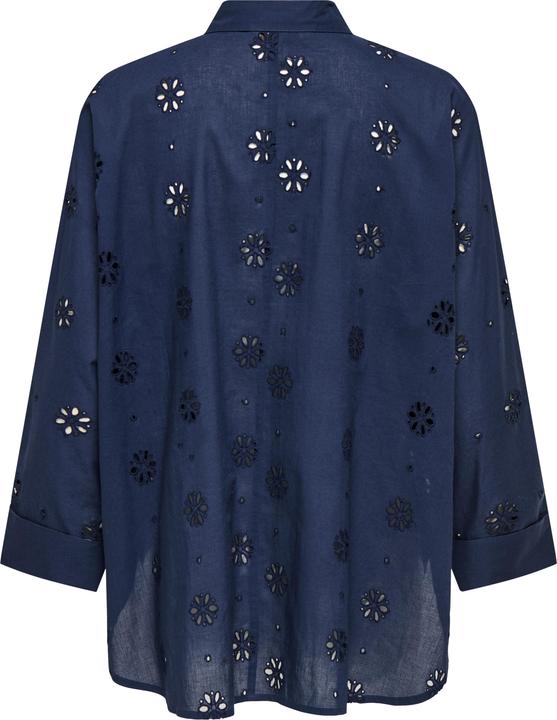 Actual product image Only Onlnew Lina Grace Ls Brod Angl Shirt Wvn (M)