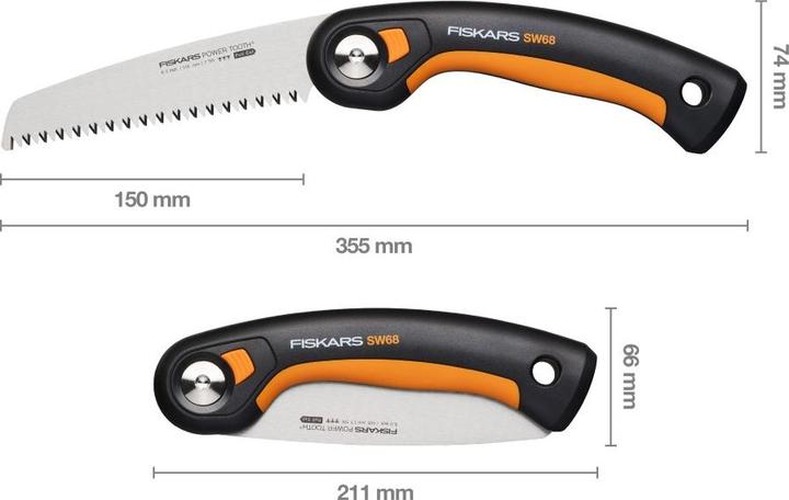 Actual product image Fiskars Plus Klappsäge SW68