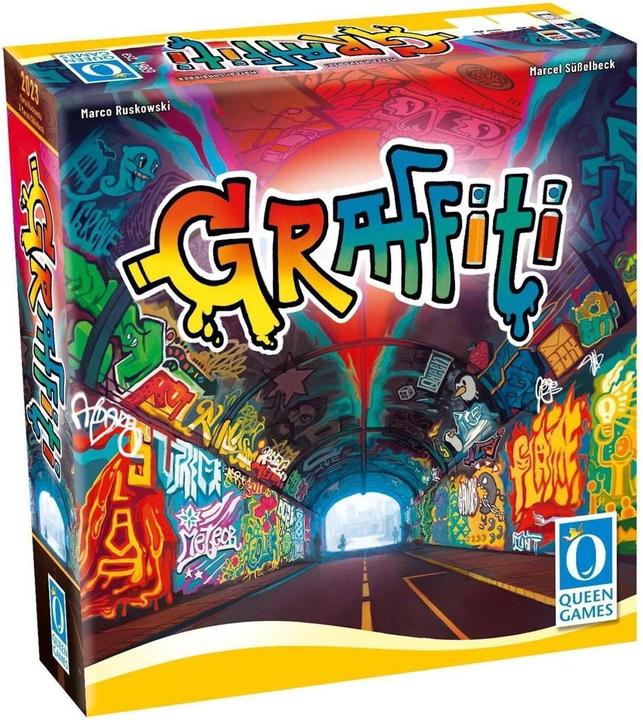 Actual product image Graffiti (d,e,f) (German, French, English)