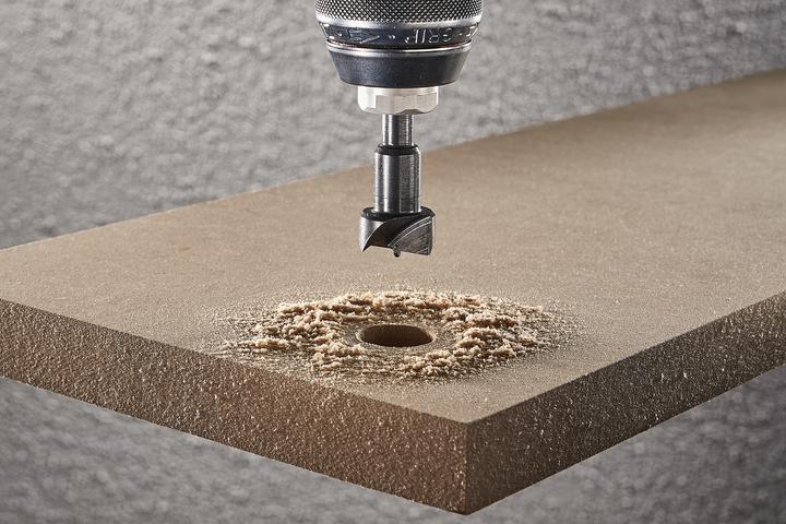 Actual product image wolfcraft Forstner bit 20 mm Total length (8 mm)