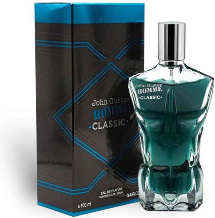 Maison Alhambra Fragrance World John Gustav Classic for Men 3.4 Oz EDP Spray (Eau de Parfum, 100 ml)