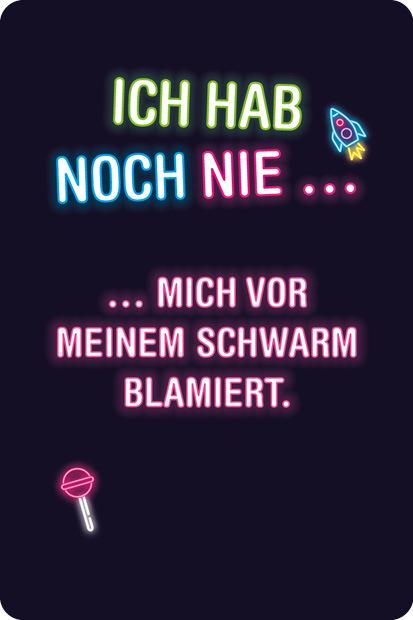 Actual product image Card game: I have never... - for kids and teens (German)