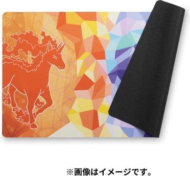 Actual product image Pokémon Rapidash Flames & Fairies playmat