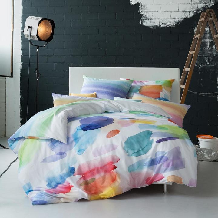 Produktbild Estella Mako-Satin Wendebettwäsche Splash multicolor (Bettwäsche Set, 200 x 200 cm)