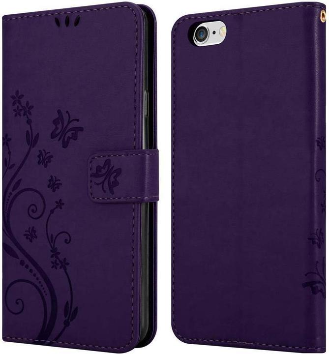 Productafbeelding Cadorabo Bloemen Boekomslag (Apple iPhone 6)