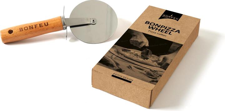 Produktbild Bonfeu Pizzaschneider - Pizzaroller - Edelstahl