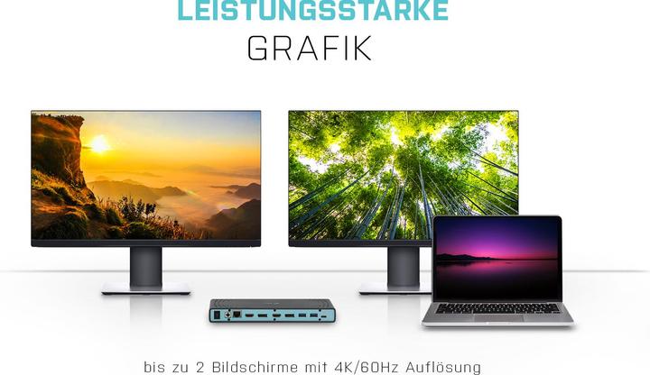 Produktbild i-tec Dualdock (USB-C, 14 Ports)