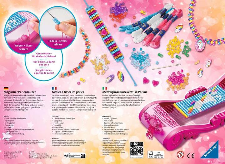 Produktbild Ravensburger Magischer Perlenzauber Einhorn