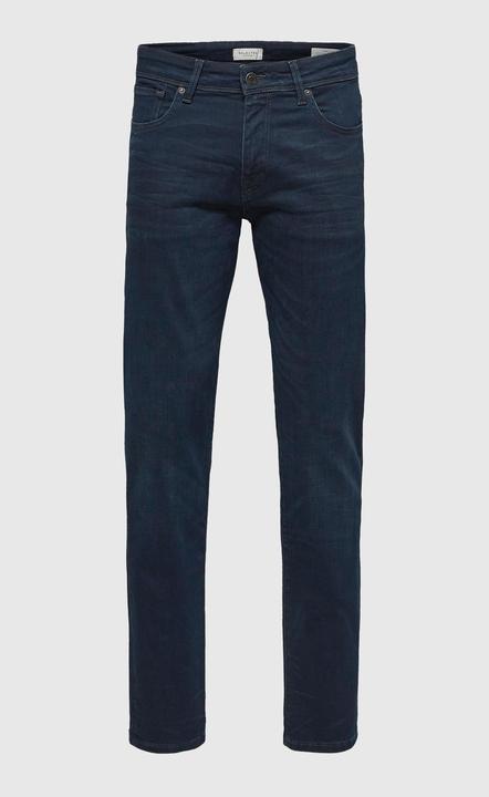 Produktbild Selected Homme 6155 – Superstretch Blauschwarz Straight Fit Jeans (W31/L32)