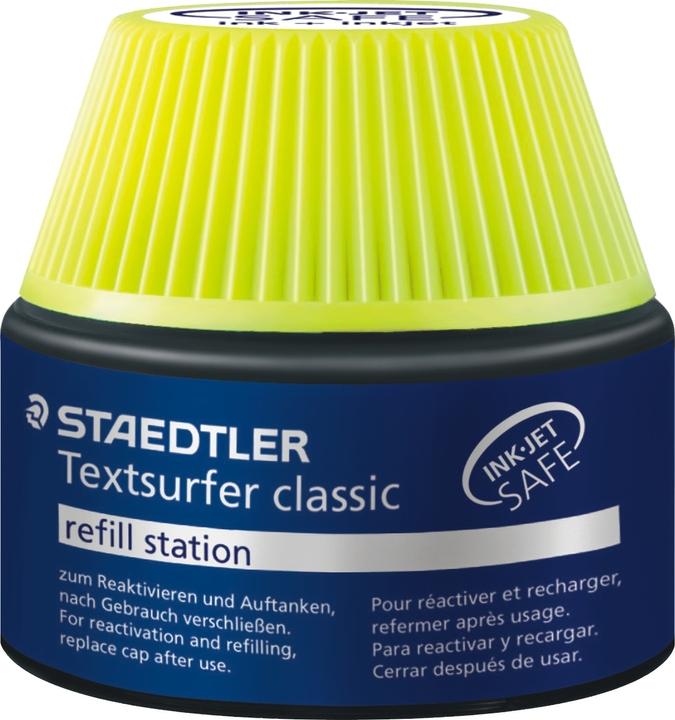 Actual product image Staedtler Textsurfer classic 488 64 refill station for highlighter 364, single product, yellow (Yellow, 1 x)