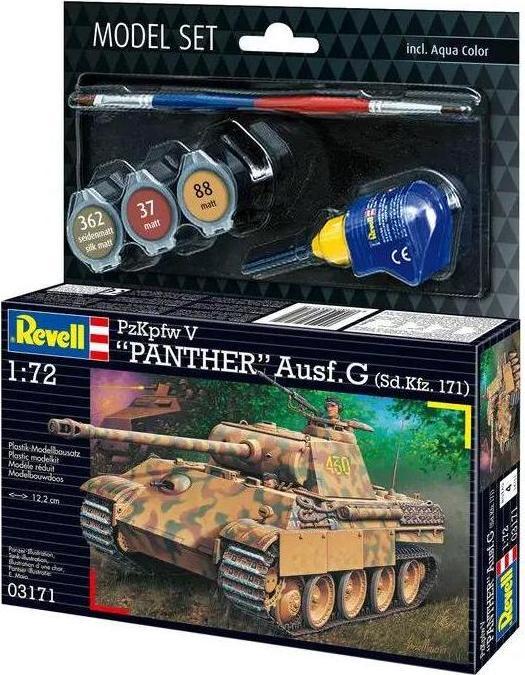 Actual product image Revell Model Set Panther Ausf. G