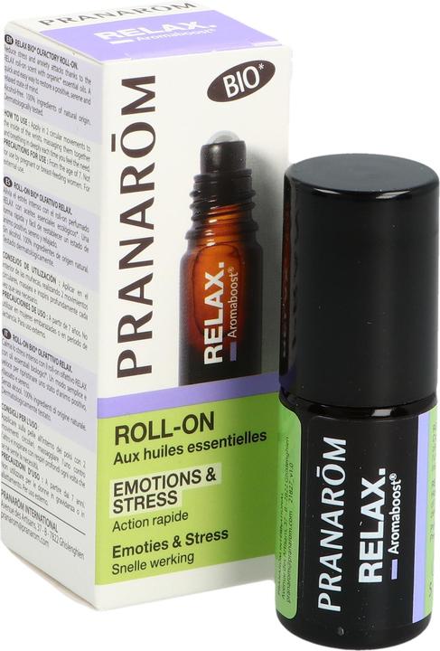 Actual product image Pranarom AROMABOOST - Roller Relax BIO
