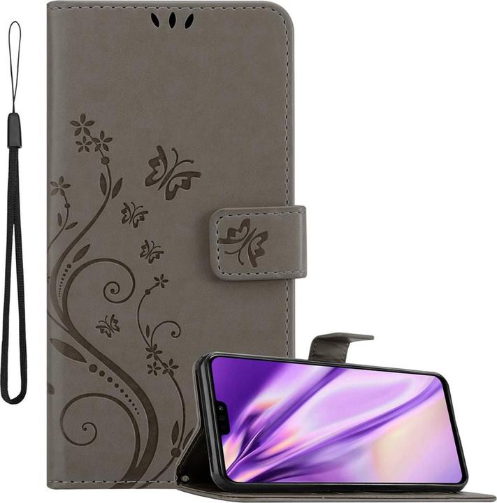 Actual product image Cadorabo Flower Book Cover (Honor 8X)
