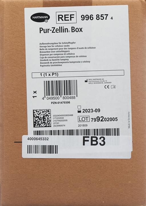 Produktbild IVF Hartmann Box leer