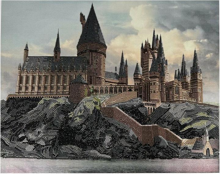 Actual product image Craft Buddy Hogwarts Castle canvas picture